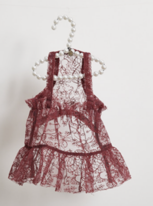 Vigorous Dress by Louisdog - Italian Lace Elegance